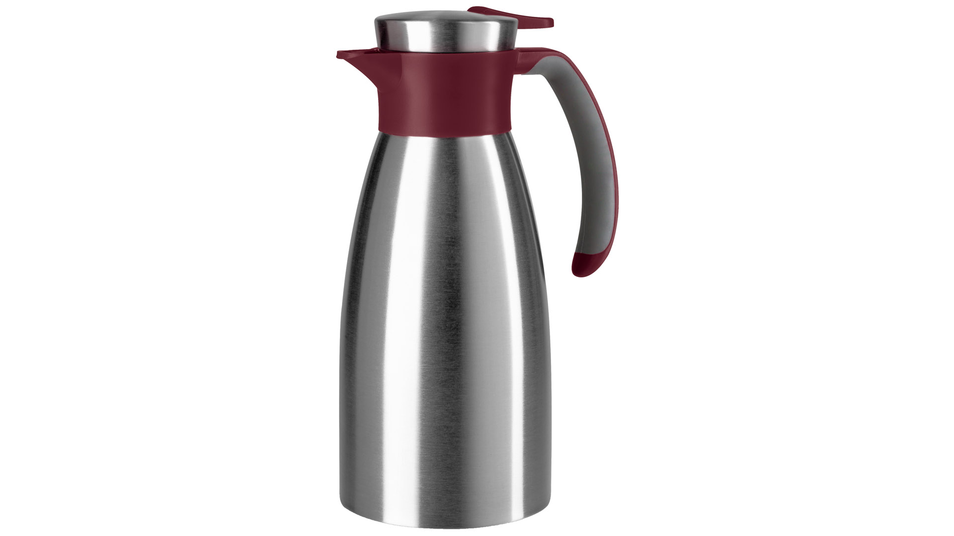 Thermoskanne, Isolierkanne aus Edelstahl