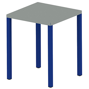 Beistelltisch, BxTxH 600x600x750 mm, Traglast 100 kg