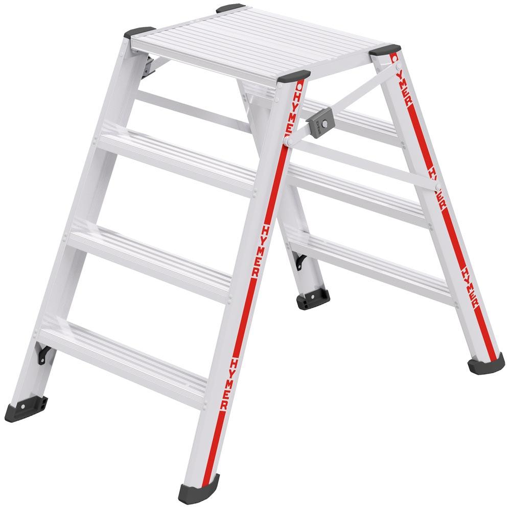 Service- und Montagetritt aus Aluminium