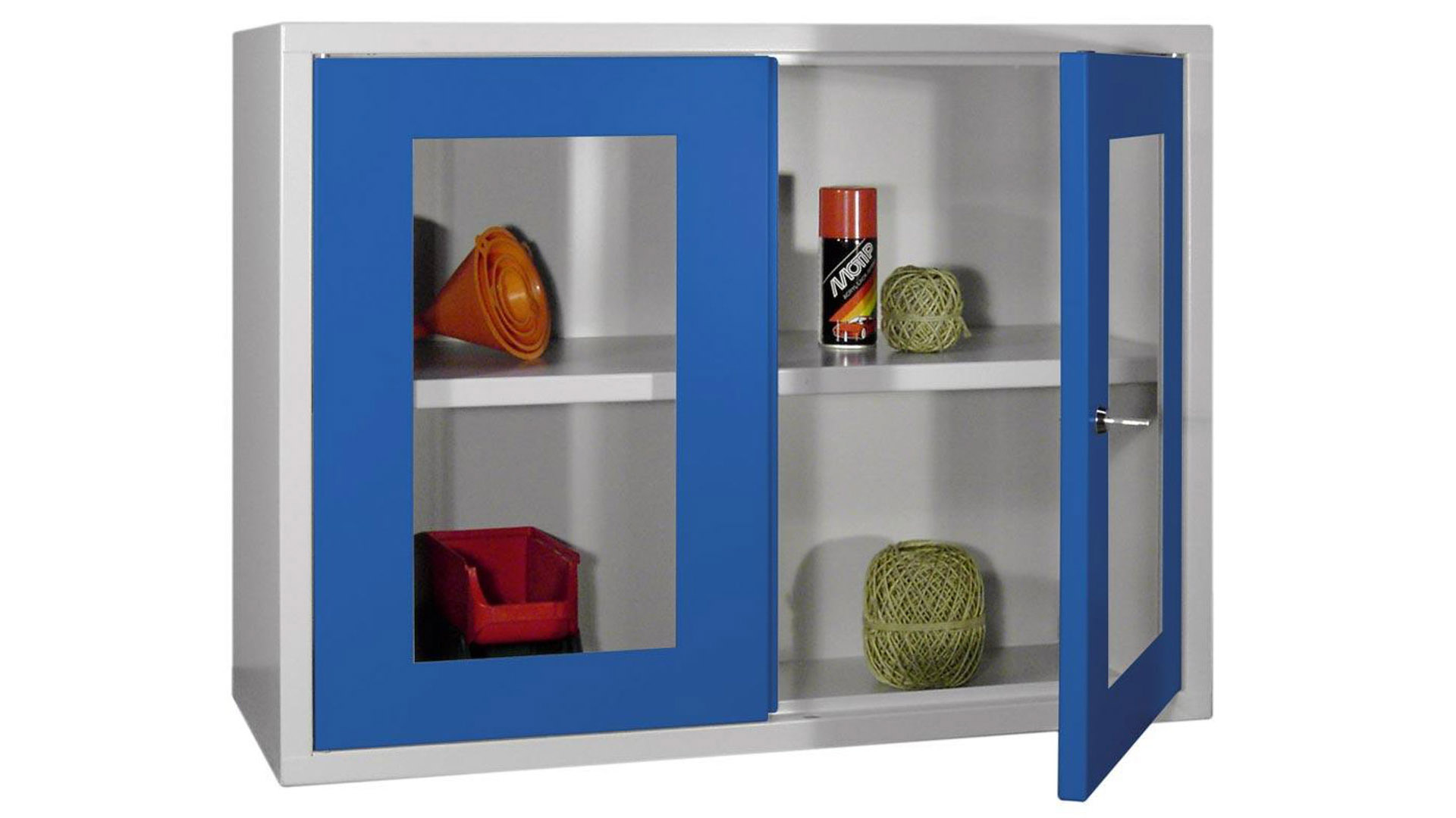 Hängeschrank aus Stahl