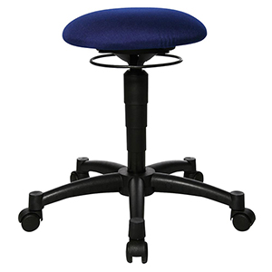 Bürohocker mit beweglicher Sitzfläche