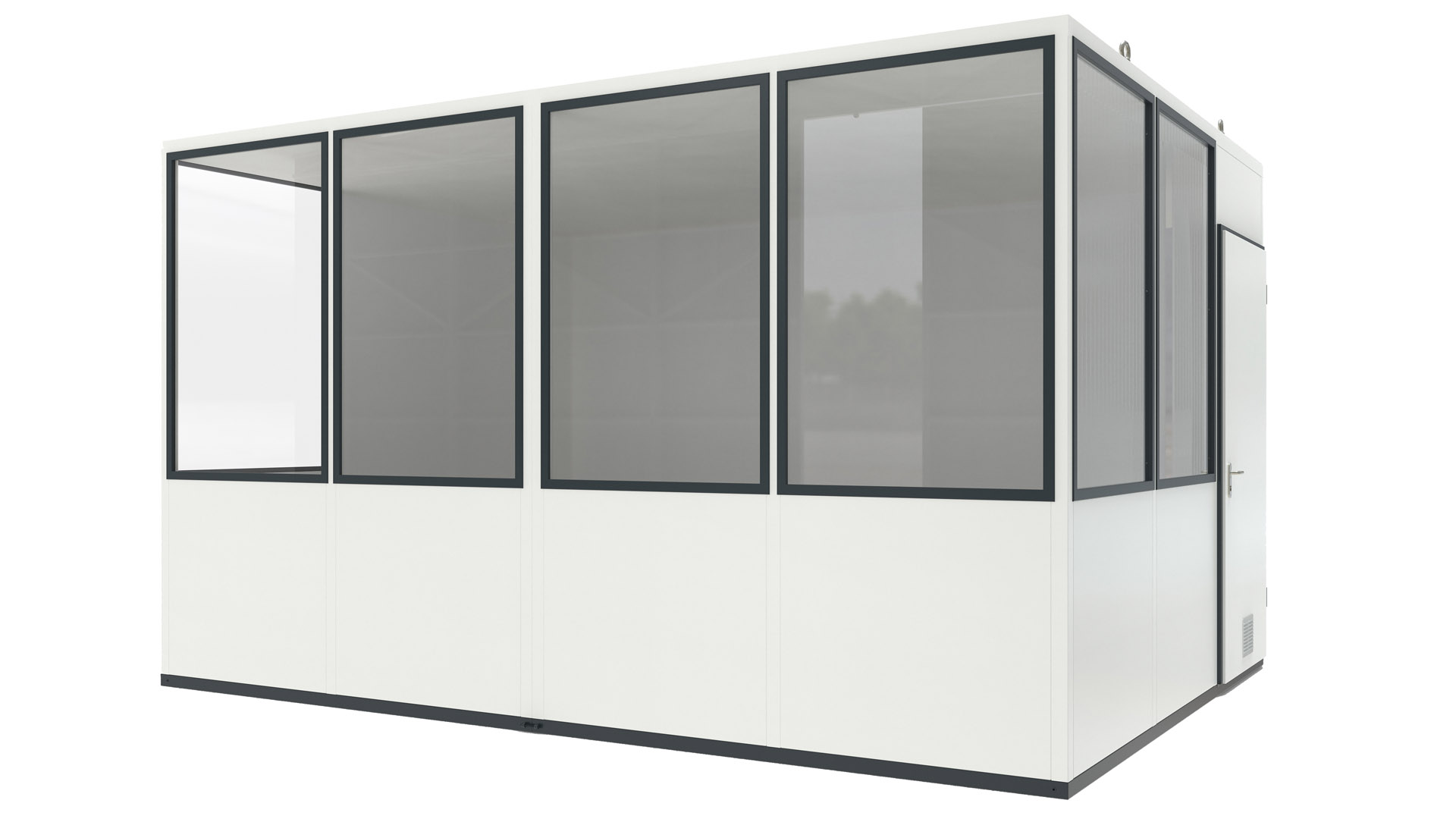 Hallenbüro, Bürocontainer, Mehrzweckraum