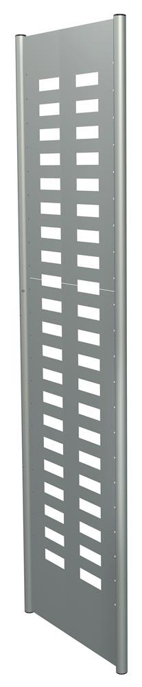 Abschlussrahmen für Büroregal, TxH 600x2200 mm