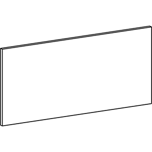 Schreibtisch-Sichtblende