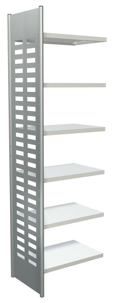 Büroregal, BxTxH 750x500x2600 mm