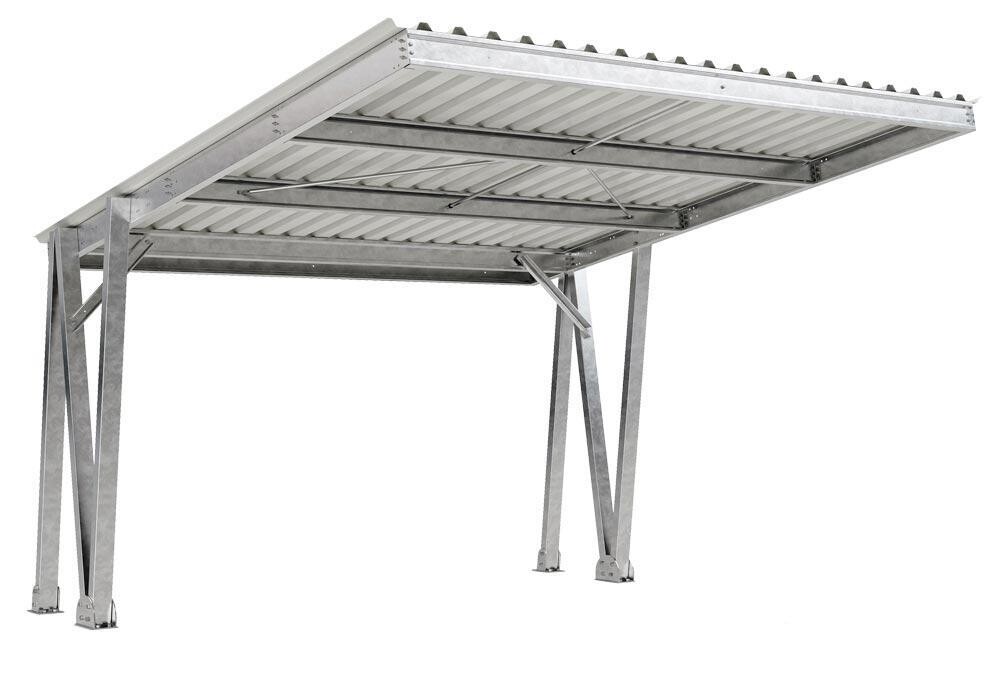 Carport Grundeinheit - BxTxH 5160x5425x3730 mm