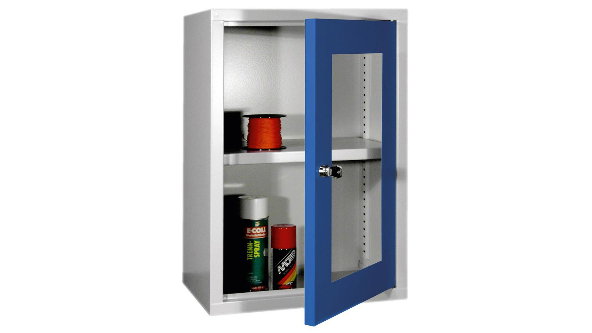 Hängeschrank aus Stahl