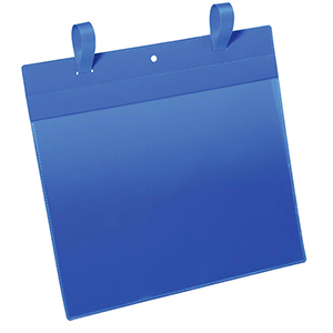 Dokumententasche mit Laschen A4 quer, BxH 297x210mm, VE 50 Stück