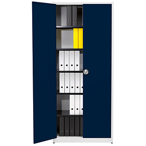 Aktenschrank mit Flügeltüren, Büroschrank