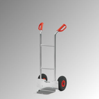 Fetra - Sackkarre, Alukarre - 150 kg - Schaufel 320 x 250 mm (BxT) - Luftbereifung