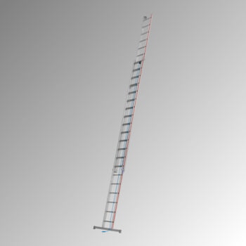 Anlegeleiter, Aluminium-Seilzugleiter - Zweiteilig - Länge 10.260 mm - Aluleiter Hymer