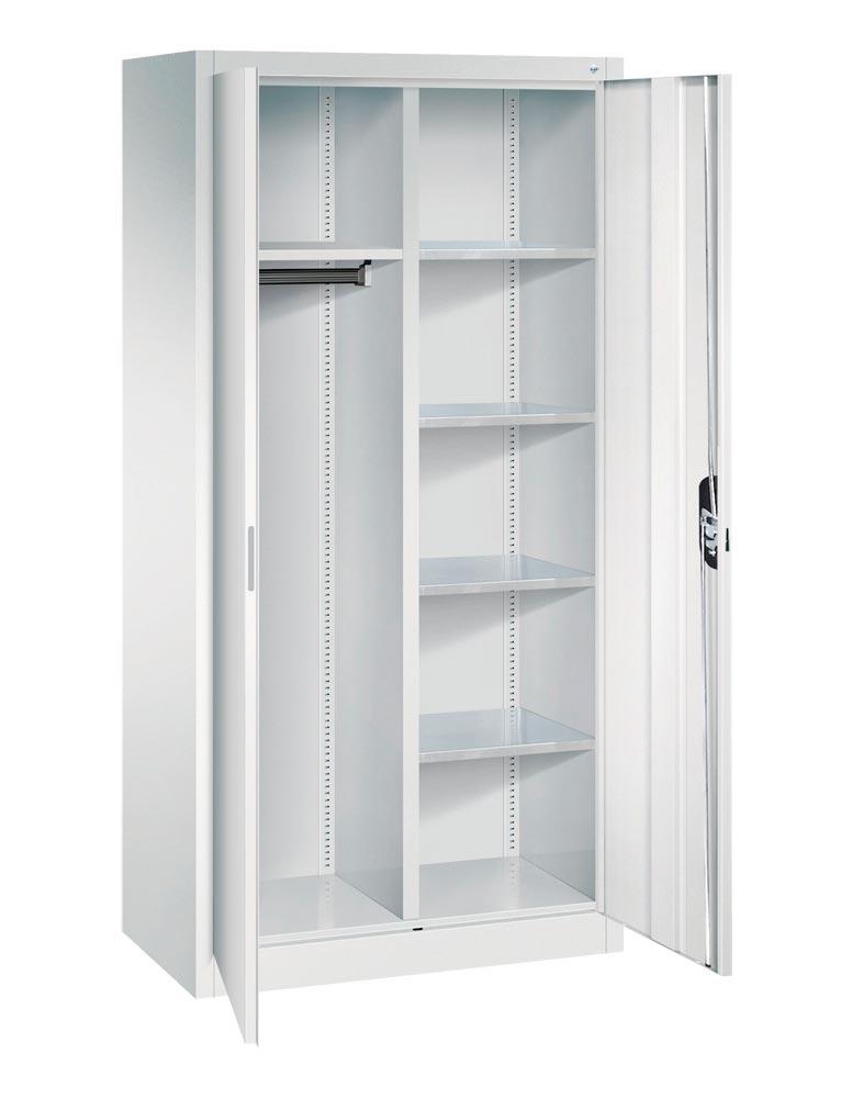 Werkzeugschrank mit 6 Böden und Garderobenteil