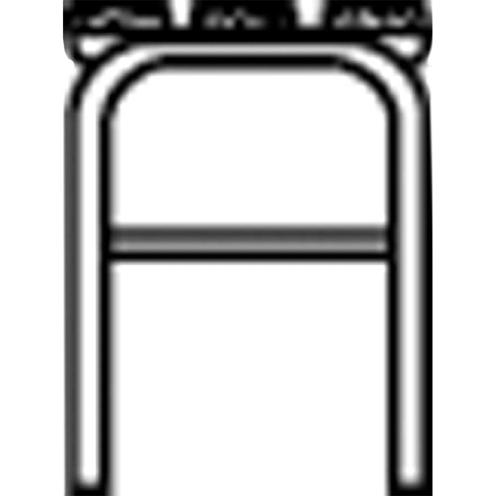 Garderobenbank, doppelseitig, Breite 150 cm, Höhe 45 cm, Tiefe 35 cm