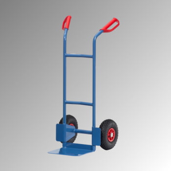 Fetra - Sackkarre, Stahlrohrkarre - 200 kg - Schaufel 320 x 250 mm (BxT) - Luftbereifung