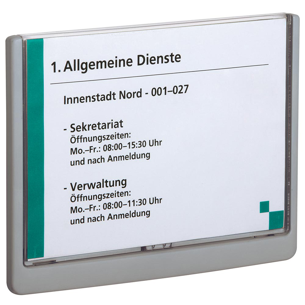 Türschild aus ABS