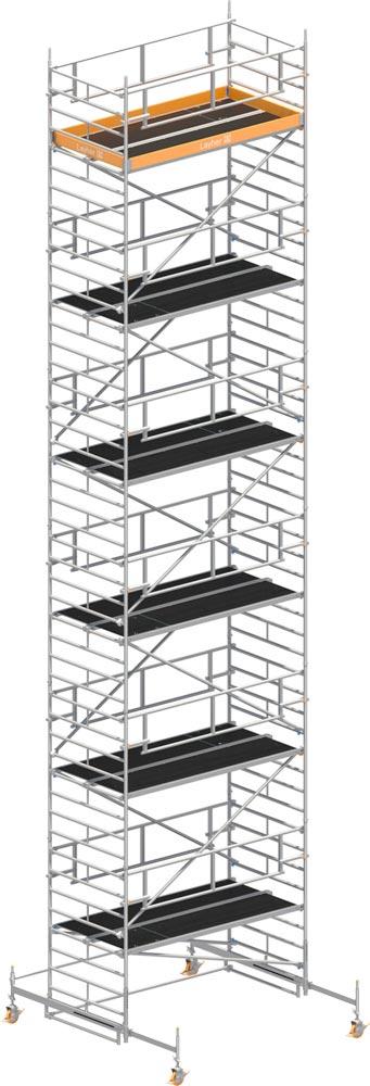 Fahrgerüst Breit P2 mit Sicherheits-Doppelgeländer