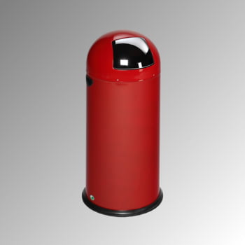 Mülleimer mit Einwurfklappe