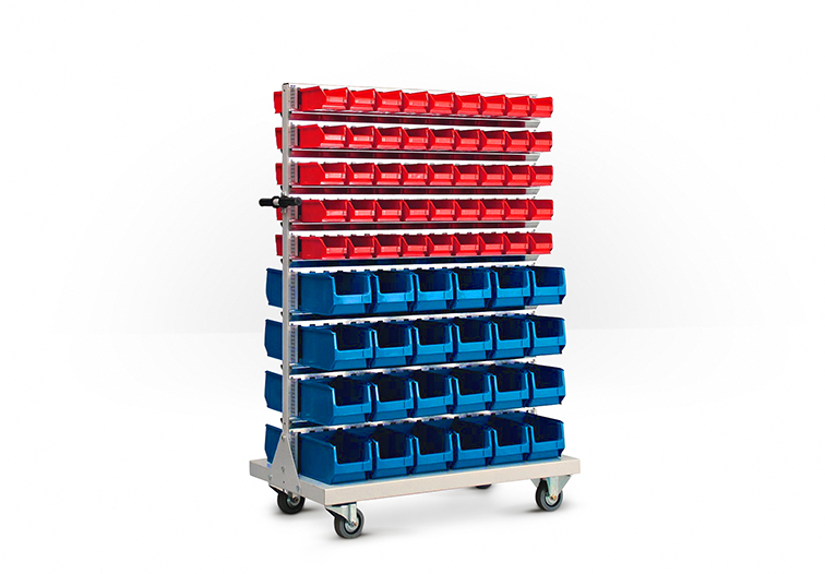 Lagerregal-Rollwagen