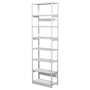 Aktenregal, Büroregal- Steckregal ohne Rückwand