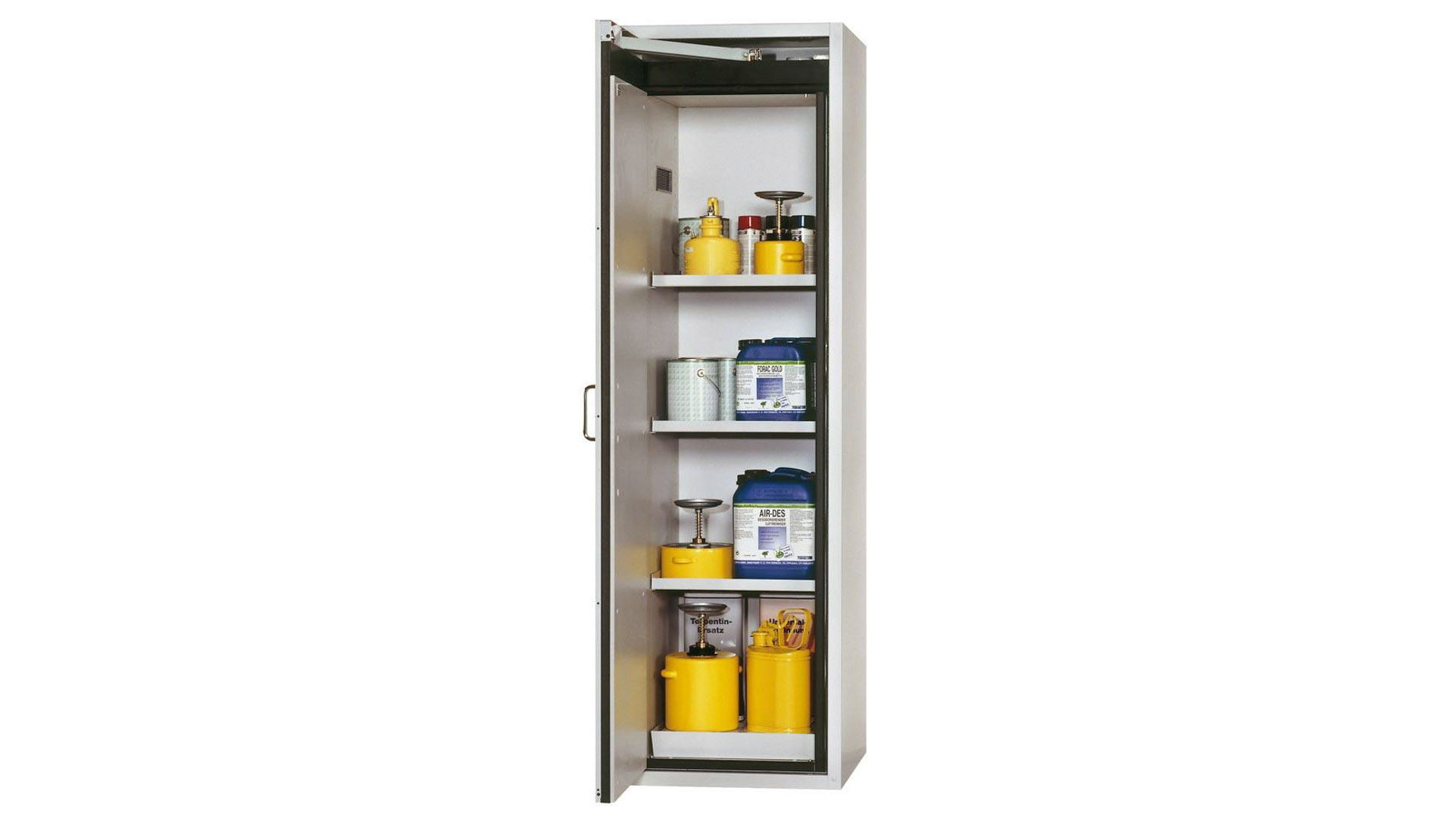 Gefahrstoffschrank Typ 90 mit Feststellanlage