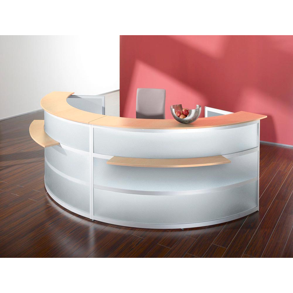 Grundtheke u. Anbautheke, Empfangstheke