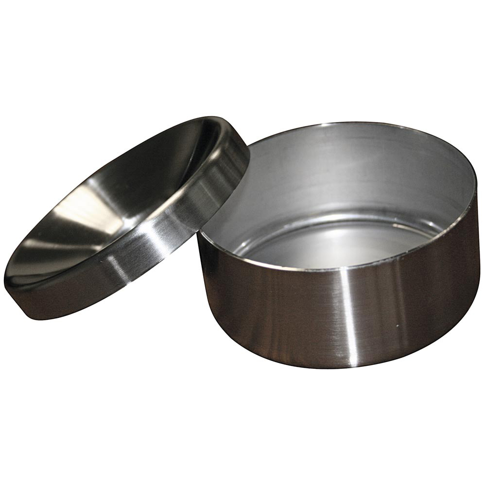 Tischaschenbecher aus Edelstahl