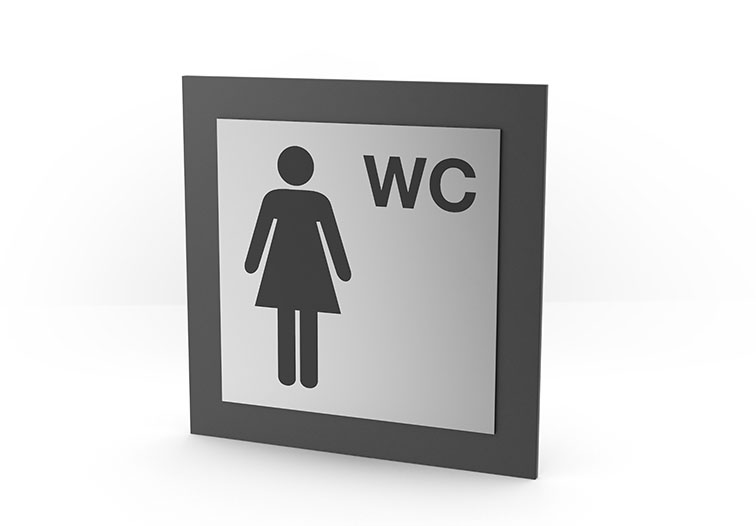 Piktogramme und Beschriftungen