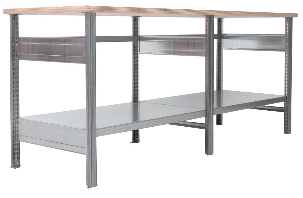 Werktisch, BxTxH 2100x700x880 mm