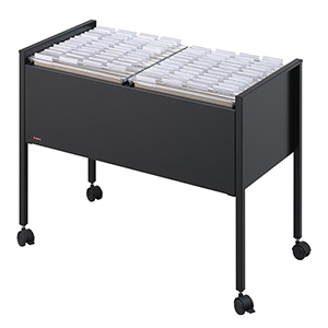 Aktenwagen für 2x50 DIN A4 Hängemappen