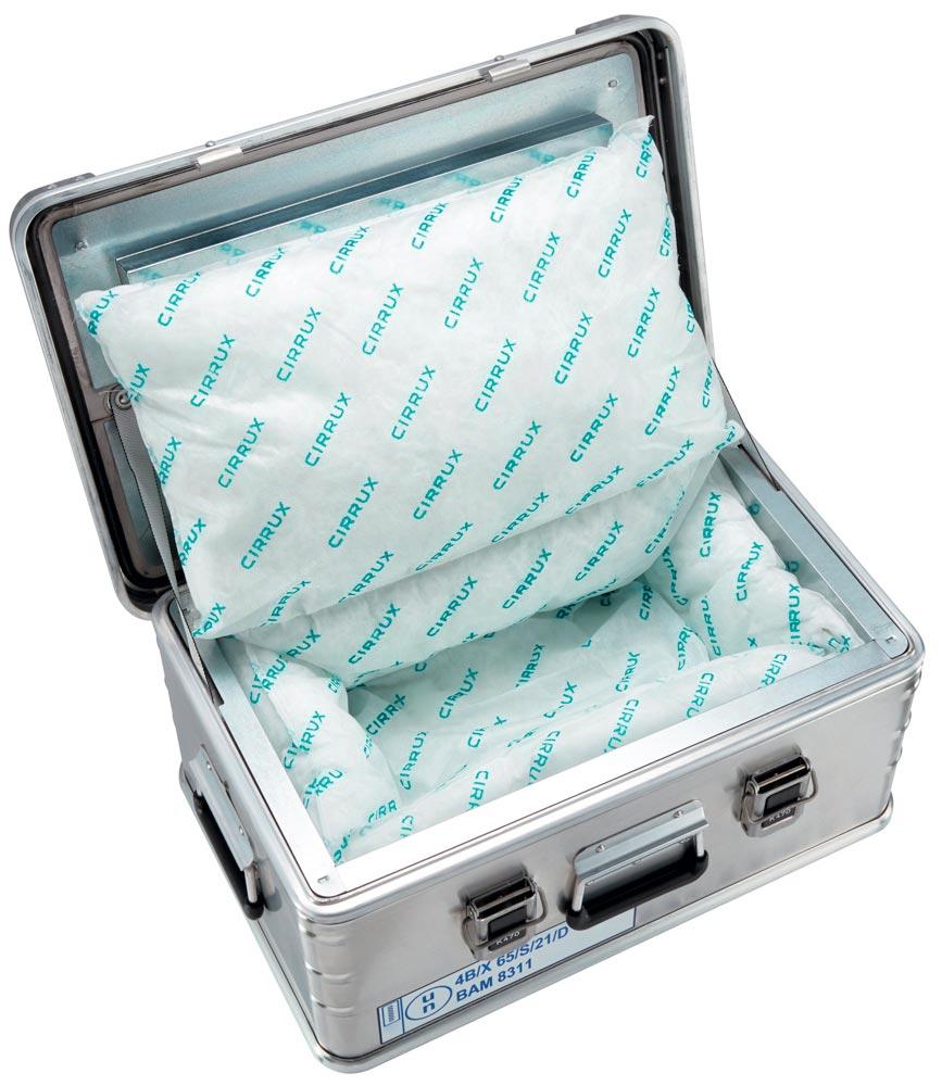 Alu Kiste, Universal-Aluminium-Transportbox für Akkus