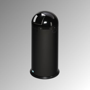 Mülleimer mit Einwurfklappe