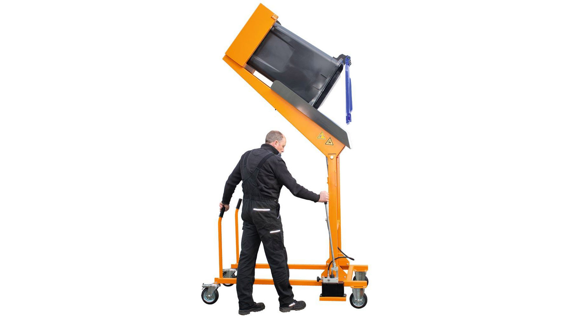 Mülltonnen-Kippstation