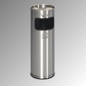 Kombiascher, Abfalleimer mit Ascher