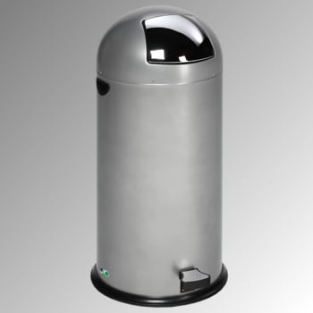 Mülleimer mit Einwurfklappe