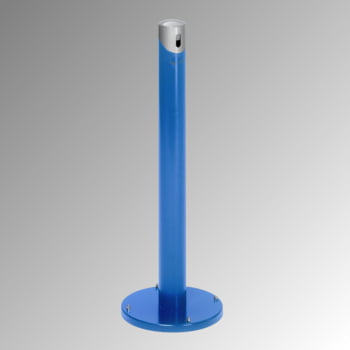 Standaschenbecher rund - 2 l - 1.005 x 365 x 365 mm (H x B x T) - enzianblau
