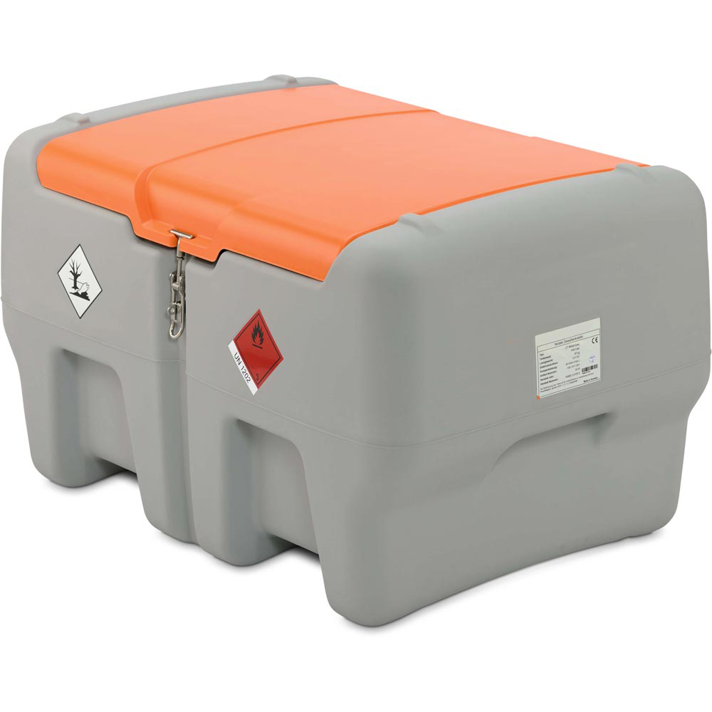 Dieseltankstation, Vol. 440 l, Deckel,  Elektropumpe 12 V, 30 l/min, Zapfpistole