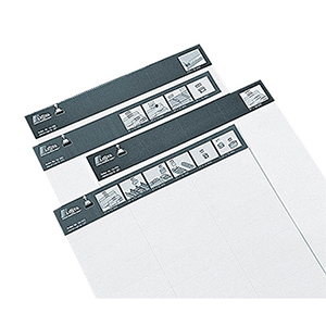 Etiketten für Einteilungsmaterial u. Schubladen2 Bögen 10x 210x22 mm/30x 70x22 mm