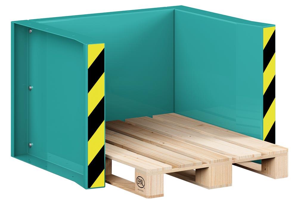 Paletten-Stapel-Station für 5x Europaletten