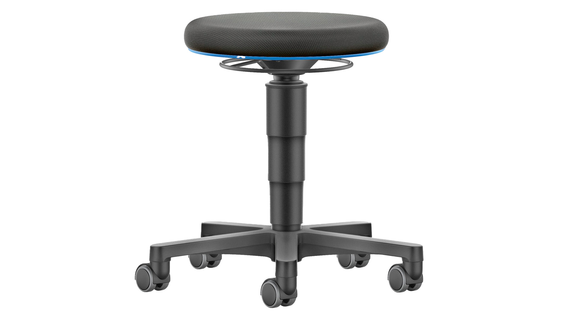 Arbeitshocker mit Gasfeder-Höhenverstellung