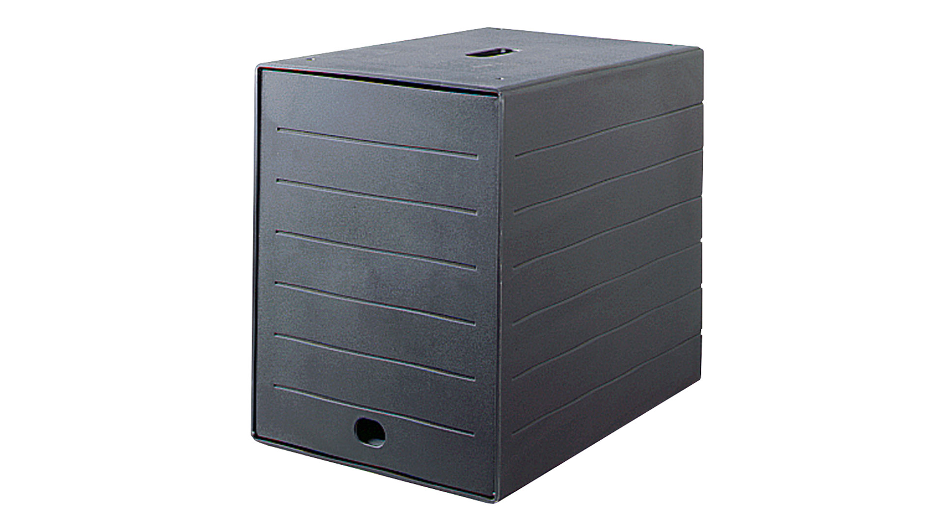 Schubladenbox mit Staubschutz