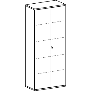 Aktenschrank, Büroschrank mit Flügeltüren