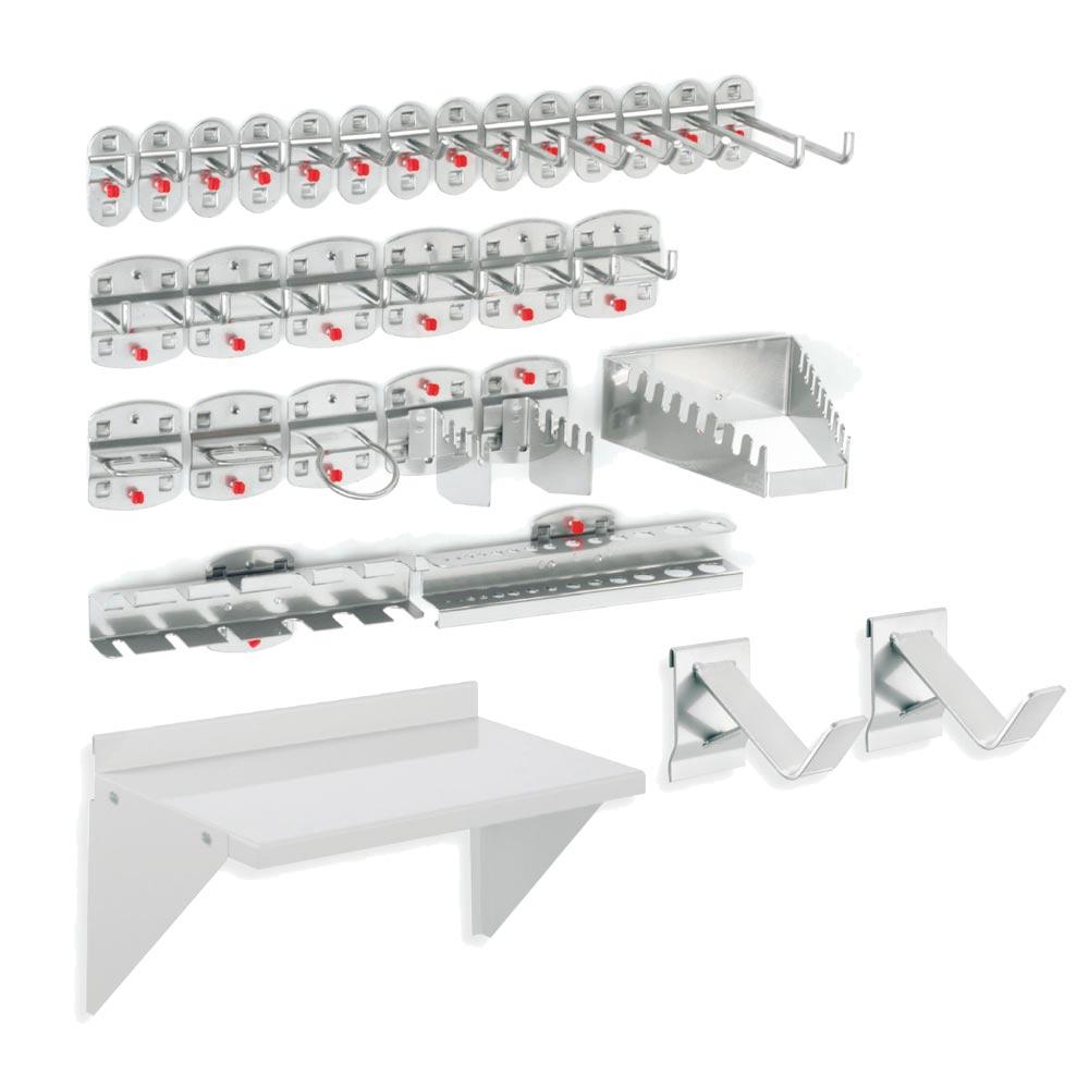 Bestückungssortiment für SystemeinheiT Hakensortiment 28-tlg.