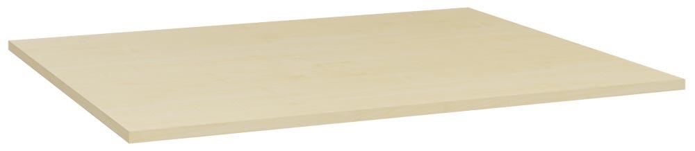 Abdeckplatte, 25 mm stark, DIN A0, BxTxH 1350x960x25 mm, Dekor ahorn