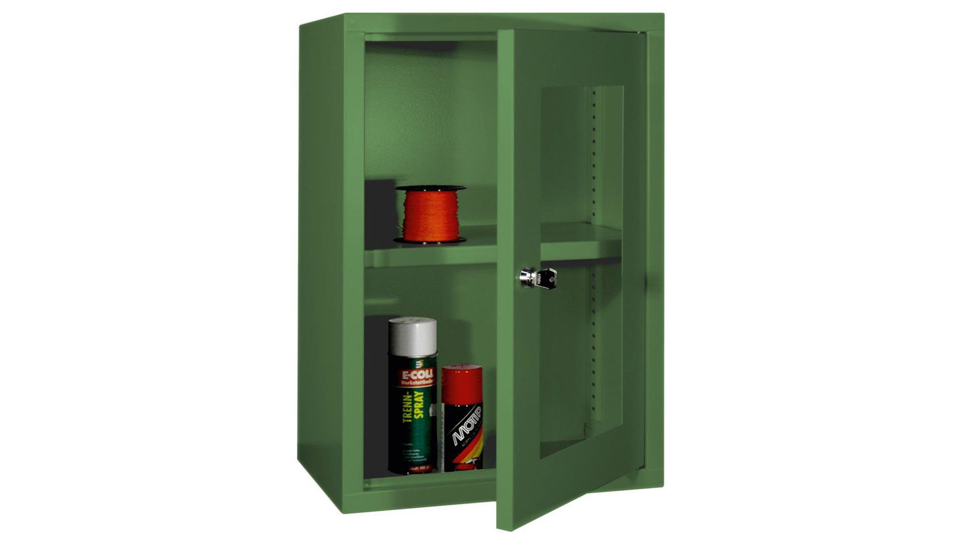 Hängeschrank aus Stahl