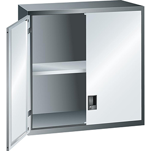 Aufsatzschrank mit Vollblechflügeltüren
