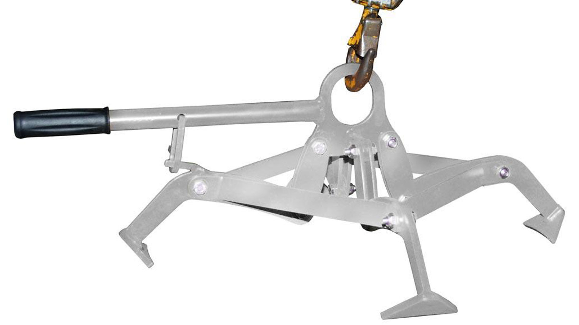 Fassgreifer - Traglast 350 kg - f. stehende 120-l Kunststoff-Fässer - verzinkt