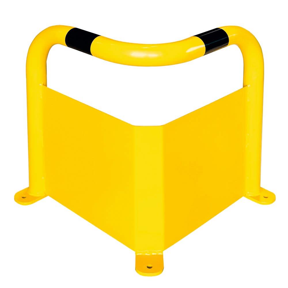 Eck-Rammschutzbügel mit Unterfahrschutz