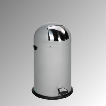 Mülleimer mit Einwurfklappe