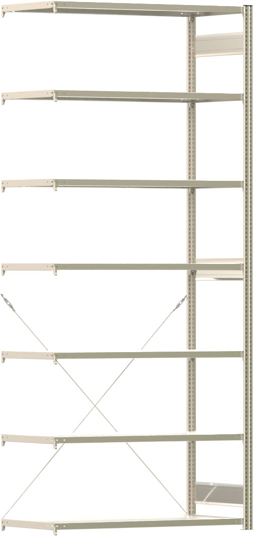 Anbaufelder Fachbodenregale BERT