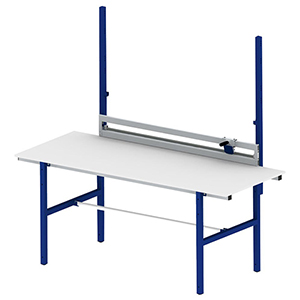 Anbau-Schneidvorrichtung, BxTxH 1500x175x62 mm, Schnittbreite 1250 mm, inkl. Achssatz